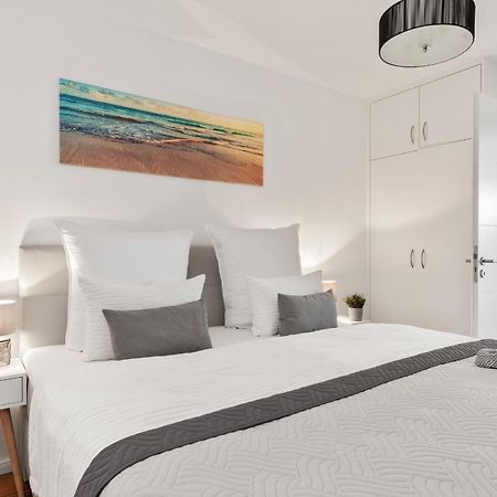 Horizont- Direkt Am Wasser, Hafenblick, Fahrstuhl, Sauna, Ueberdachter Balkon Olpenitz Kültér fotó