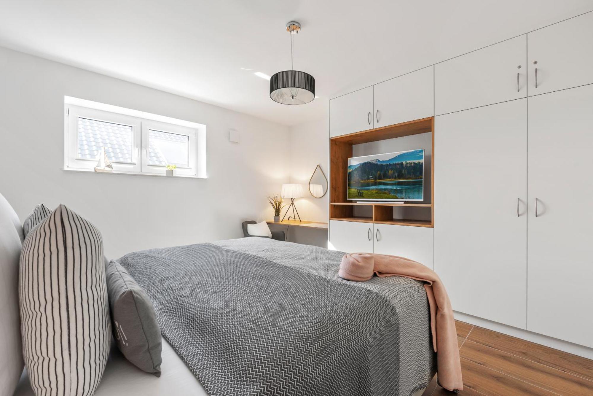 Horizont- Direkt Am Wasser, Hafenblick, Fahrstuhl, Sauna, Ueberdachter Balkon Olpenitz Kültér fotó
