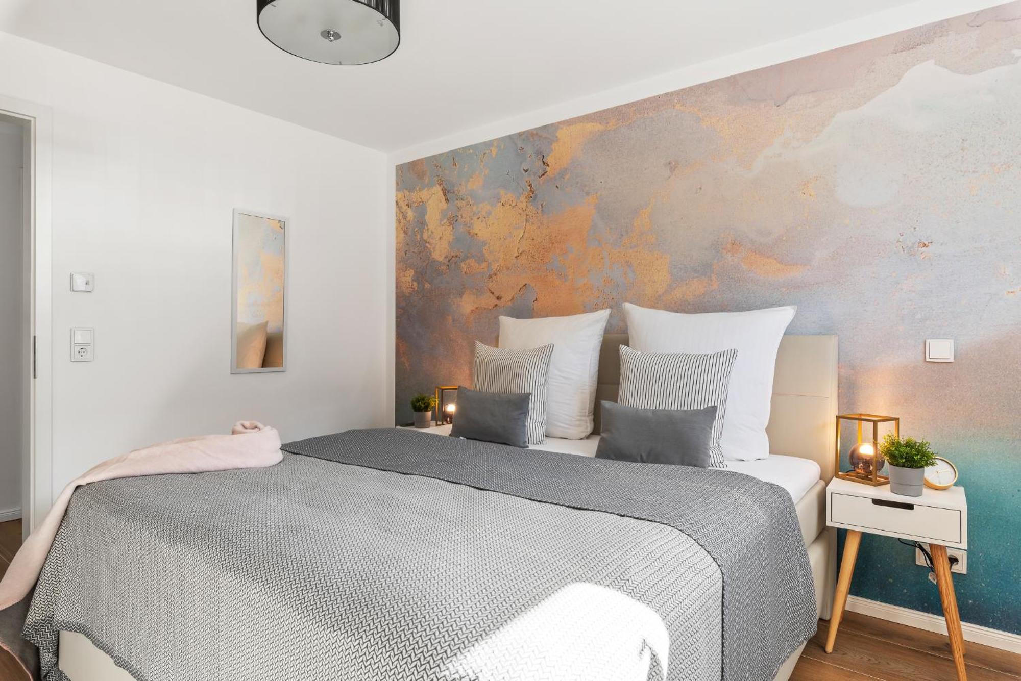 Horizont- Direkt Am Wasser, Hafenblick, Fahrstuhl, Sauna, Ueberdachter Balkon Olpenitz Kültér fotó